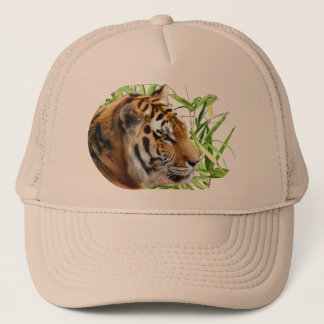 TIGER IN BAMBOO TRUCKER HAT