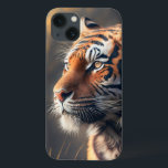 Tiger In Nature Case-Mate Phone Case, Apple iPhone 13 Case<br><div class="desc">A digital painting of a tiger in a natural environment.
Case-Mate Phone Case,  Apple iPhone 13,  Barely There</div>