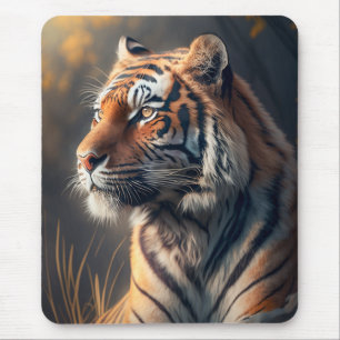 Tiger In Nature Mouse Pad 