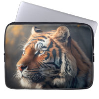 Tiger In Nature Neoprene Laptop Sleeve 13 inch