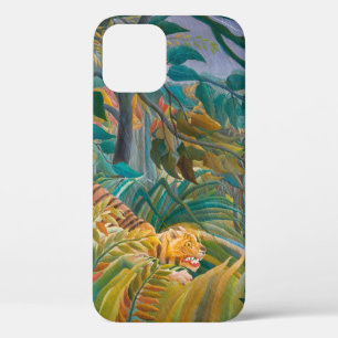 Tiger in Storm Tropical Forest Exotic Jungle iPhone 12 Case
