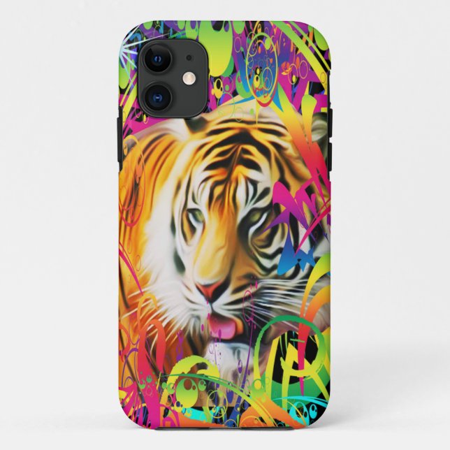 Tiger in the Jungle Case-Mate iPhone Case (Back)