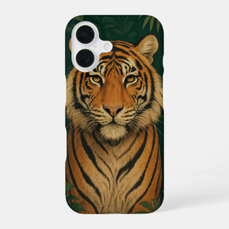 Tiger in the Jungle iPhone 16 Case