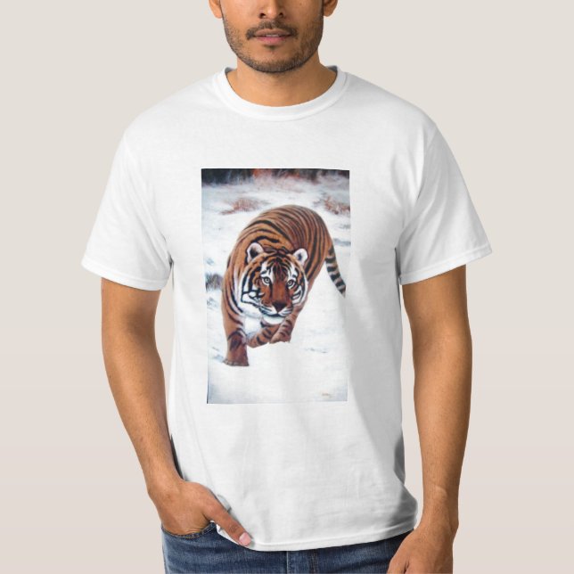 TIGER IN THE SNOW T-Shirt (Front)