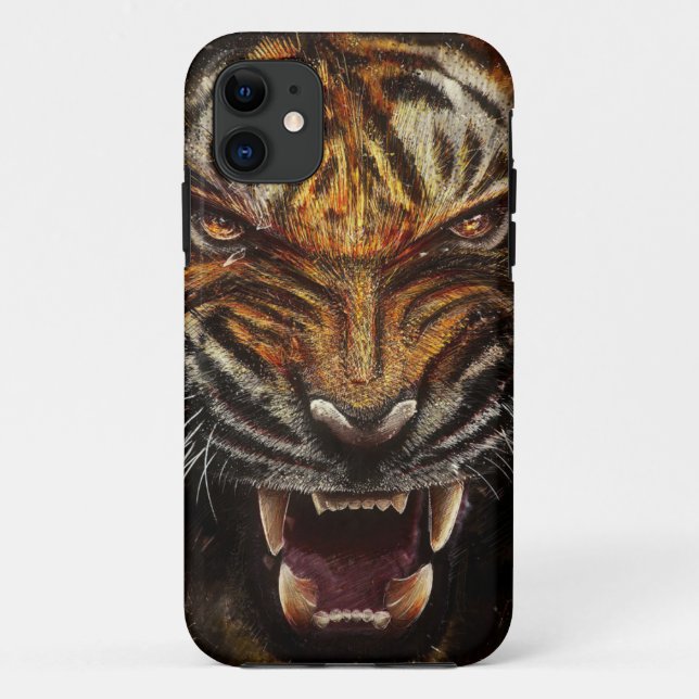 Tiger iPhone 5/5s case (Back)
