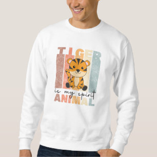 Tiger Is My Spirit Animal - Sweet Tiger Vintage Sweatshirt