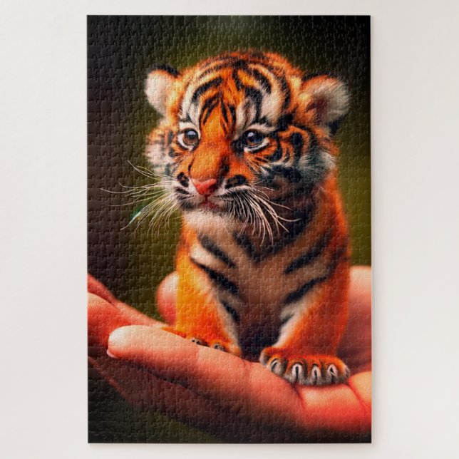 Tiger Jigsaw Puzzle (Vertical)
