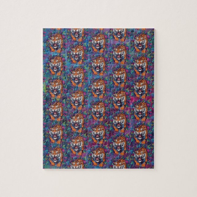 Tiger Jigsaw Puzzle (Vertical)