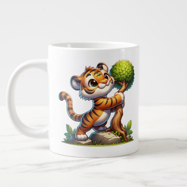 Tiger Jumbo Mug (Left)