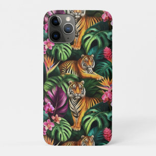 Tiger Jungle Dreams Seamless Surface Pattern Case-Mate iPhone Case