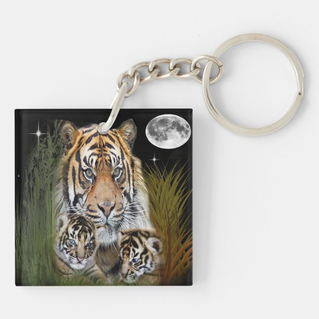 Tiger Key Ring (Back)
