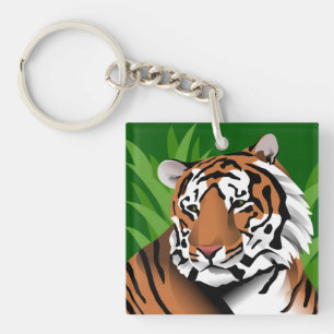 Tiger Key Ring