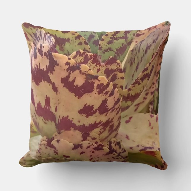 Tiger Leaf Cushion (Front)
