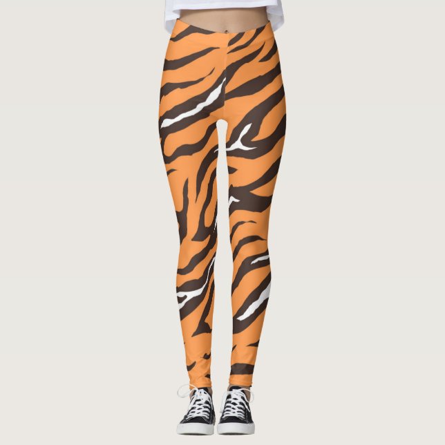 Tiger Legging - Fitness Legging - Sport  Legging (Front)