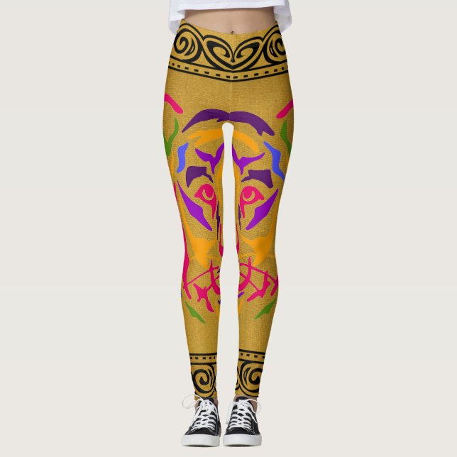 Tiger Leggings (Front)