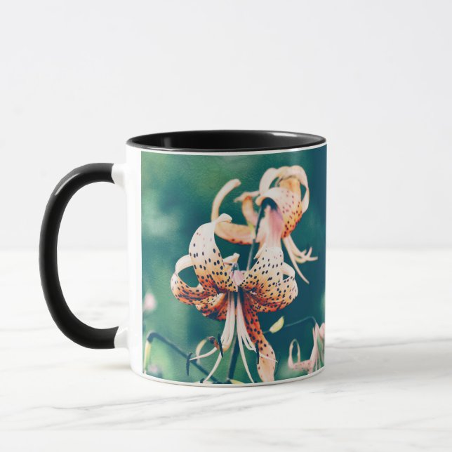 Tiger lilies mug (Left)