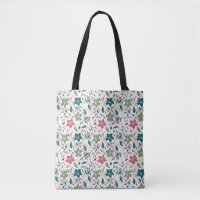 Tiger Lily Boho Tote Bag – Cute USA-Made Aesthetic