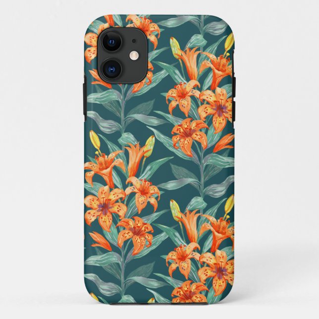 Tiger Lily Case-Mate iPhone Case (Back)
