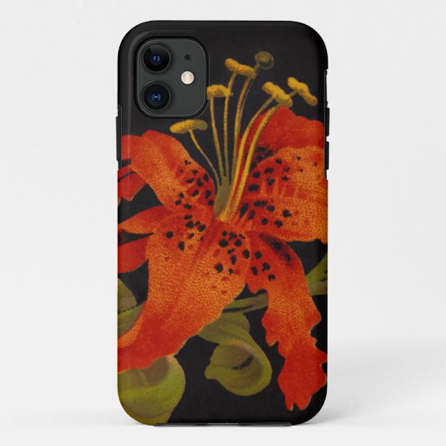 Tiger Lily iPhone 5/5S Case (Back)