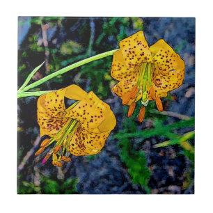 Tiger Lily Tile