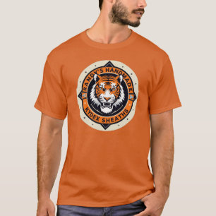 Tiger logo for Randy's Handmade Kydex Sheaths T-Shirt