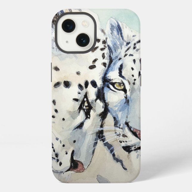 Tiger love iPhone case (Back)