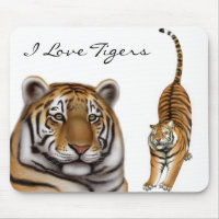 Tiger Love Mousepad
