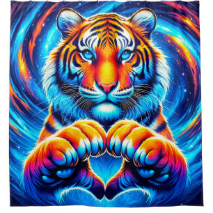 Tiger Love Shower Curtain