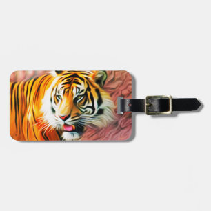 Tiger Luggage Tag