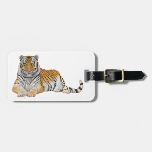 Tiger Luggage Tag