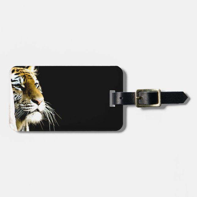 Tiger Luggage Tag (Front Horizontal)