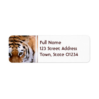 Tiger Markings Mailing Labels