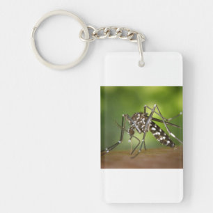 Tiger mosquito key ring