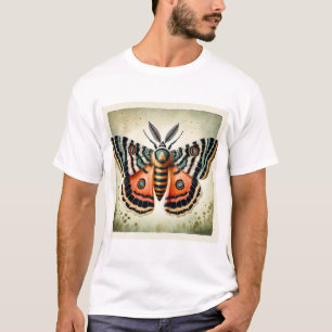 tiger moth 101024IREF212 - Watercolor T-Shirt