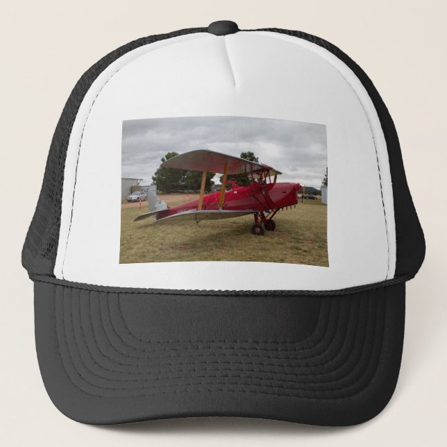 Tiger Moth 80Th Anniversary Fly-in Trucker Hat (Front)