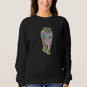 Tiger Motif  3 Sweatshirt