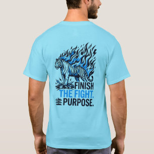 Tiger Motivation Power T-Shirt – Never Back Down 