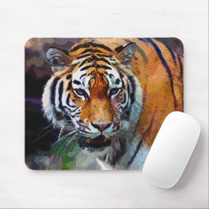 Tiger mouse pad