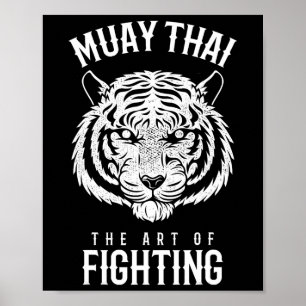 Tiger Muay Thai And Kickboxing Poster