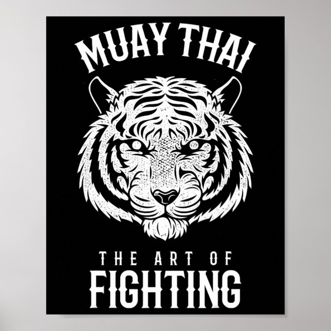 Tiger Muay Thai And Kickboxing  Poster (Front)