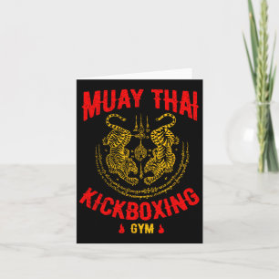 Tiger Muay Thai Kickboxing Gym Mma Training Gift  Card