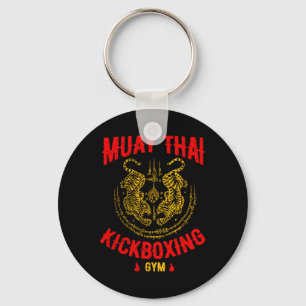 Tiger Muay Thai Kickboxing Gym Mma Training Gift Key Ring