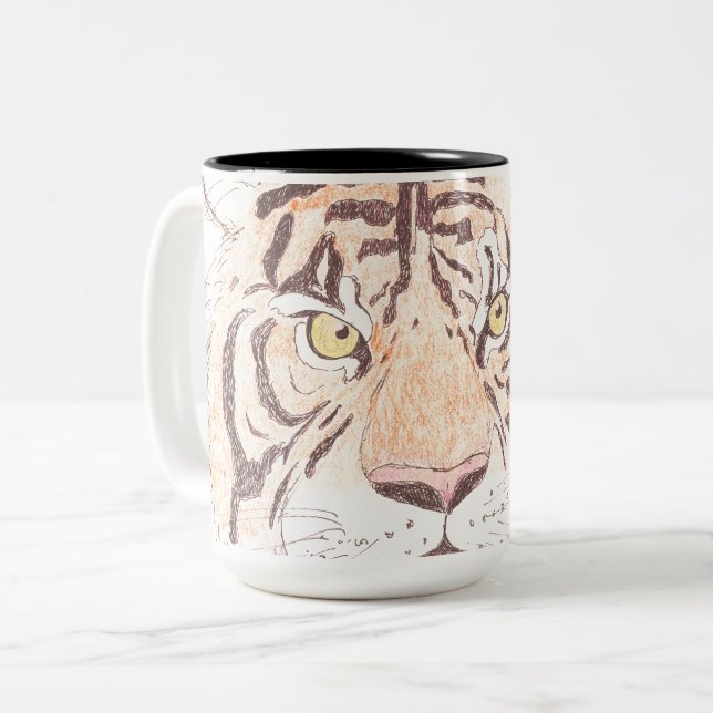 Tiger Mug (Front Left)