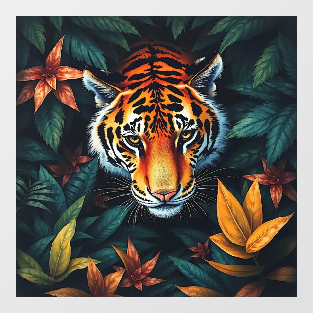 “Tiger of Mine” – Colourful Tiger Portrait (Sheet)