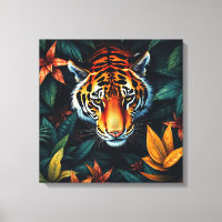 “Tiger of Mine” – Colourful Tiger Portrait