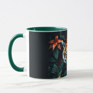 “Tiger of Mine” – Colourful Tiger Portrait Mug