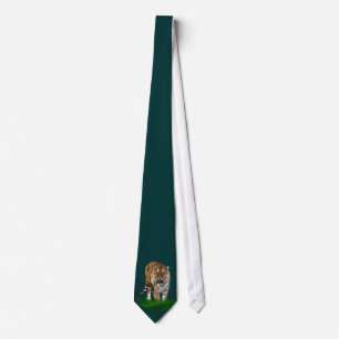 Tiger on Green ties