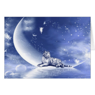 Tiger on the moon