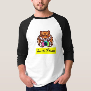 Tiger on the Prowl (with a Camera!) T-Shirt