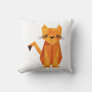 Tiger Oragami Cushion